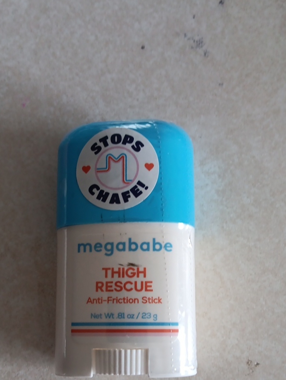 Megababe Thigh Rescue Anti-Friction Stick -.81oz.